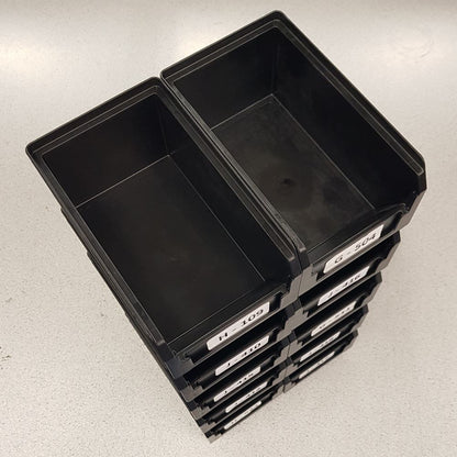 ESD Conductive storage / picking bins (Small units in packs of 10) - FPM17 Digicare Ltd